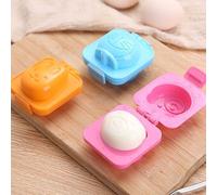 6 Pcs/Lot Oeuf Bouilli Moule Mignon Dessin Animé 3d Oeuf Anneau Moule Bento Maker Cutter Décoration Oeuf Outil Cuisine Accessoires