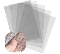 6 Pcs Treillis Métallique Antirongeurs,Feuille Maille Rongeur,Grilge Anti Rongeur Métallique,Feuilles Maille Filtrante En