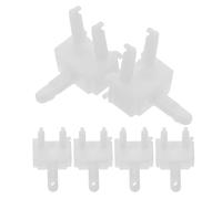 6 Pièces Accessoire pour Stores Contrôleur Plastique Blanc | Pièce de Réglage Précise, Finition Plastique, Blanc Discret, pour Habillage de Fenêtre Vertical