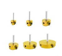 6 pièces Alésoir pour tuyau en PVC, kit d'alésoir pour tuyau, kit d'expanseur de tuyau 6 pièces Alésoir pour tuyau en PVC pour 40 tuyaux en PVC, CPVC et ABS