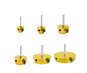 6 pièces Alésoir pour tuyau en PVC, kit d'alésoir pour tuyau, kit d'expanseur de tuyau 6 pièces Alésoir pour tuyau en PVC pour 40 tuyaux en PVC, CPVC et ABS