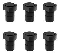 6 pièces Alliage d'Aluminium Presse Etabli pour Bench Dog Serre Joint Etabli pour Etabli Menuisier Bouchon de Positionnement de S