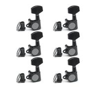 6 pièces boutons de tête de Machine de guitare e réglage cheville de réglage de corde de guitare en métal pour guitares acoustiques ou électriques boutons de tête de Machine durables
