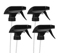 6 Pièces Buse de Pulvérisation 28 Dents Réglable, Plastique Noir | Répartition Uniforme de L’eau, Adaptateur pour Bouteille en Arrosoir, pour Fleurs, Balcon et Jardin