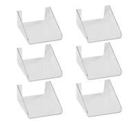 6 Pièces Cache-Pluie Blanc pour Sonnette, Protection Étanche PP | Bouclier Anti-pluie, Pose Adhésive Simple, Résistance Uv, pour Porte et Carillon, Usage Maison
