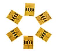 6 Pièces Capteur de Contrainte en Feuille Bf1000-2gb 1000 Ω | Pont Complet sans Soudure, Structure Collée à Adhésif, Résistance Emi, pour Cellules de Charge et Bancs