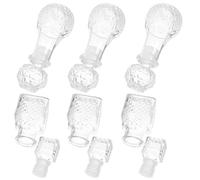 6 Pièces Carafon à Vin 50ml en Verre, Aérateur Portable | Usage Bar à Domicile, Fraîcheur Préservée, Design Élégant et Format Compact pour Occasions Festives