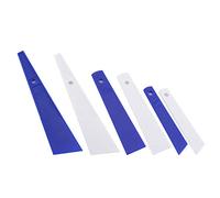 6 Pièces Colle Plastique, Grattoir Outils D'artisanat en Cuir Spatule en Cuir Outil de Colle en Plastique Pot de Frottis Accessoires de Couture Faits à la Main