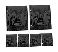 6 Pièces Dossier de Partitions A4 Transparent en Pvc, Double Poche