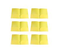 6 pièces dossiers à deux poches organisateur de documents format lettre avec poche 11, 4x9, 25 pouces dossier à 2 poches pour dossiers de bureau scolaire avec poches pour étiquettes