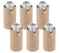 6 Pièces Douille E12 pour Candélabre, Culot de Rechange