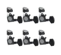 6 pièces en métal guitare corde Tuning cheville remplacement guitare Machine tête boutons réglage coustique guitares accordeur Machine tête boutons