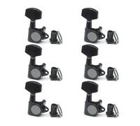 6 pièces en métal guitare corde Tuning cheville remplacement guitare Machine tête boutons réglage coustique guitares accordeur Machine tête boutons