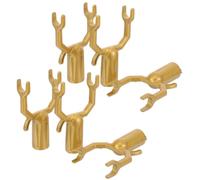 6 Pièces Étai D'arbre Fruitier en Alliage D'aluminium, Support Or | Branche et Plantes, Usage Intérieur ou Extérieur, Haute Dureté, Résistant aux Intempéries, Longue Durée