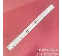 6 pieces FOR 2TV Bande de rétroéclairage LED, 10 lampes, LE32D8810, LE32Bravi N, 32E3000B, 315D10-ZC, occupation 07(A), 30331510213 LED, 315D10 pour LE32A7100L, LE32K5000T ""Nipseyteko