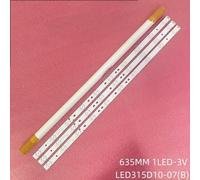 6 pieces FOR 2TV Lampes TV LED Rétro-Éclairage Bandes Pour Haier LE32K5000T LE32K5500T LE32Mfemale Bars Kit Bandes LED LED315D10-07(B) -ZC14-07(A) Règles ""Nipseyteko
