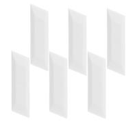 6 Pièces Gomme à Dessin pour Étudiants en Art, Blanche, Caoutchouc | Nettoyage Précis, Détails Fins, Usage Polyvalent, Doux sur Papier, Fournitures D’école et Atelier