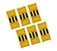 6 Pièces Jauge de Contrainte à Feuille Bf1000-2gb 1000ohm | Pont Complet sans Soudure, Anti-interférences, Suivi en Direct, pour Capteurs de Pression et Pesage