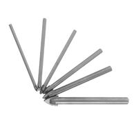6 Pièces Jeu de Forets pour Verre et Carrelage, Précision 3 à 10mm | Perçage Fluide et Net, Installation Facile, Assortiment Complet, pour Pare-brise et Projets DIY sur Verre