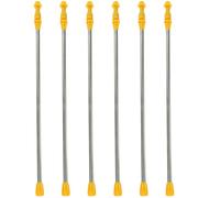 6 Pièces Lance de Pulvérisateur Agricole Télescopique | Tige pour Pulvérisateur, Rallonge Pulvérisateur, Accessoires Irrigation, Poignée Antidérapante, Remplacement Facile, Jardins,
