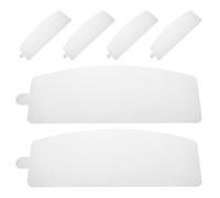 6 Pièces Lentille de Capot de Sablage PVC 0,5mm | Adaptée aux Cagoules et Casques Industriels, Résistante à L’usure, Confort de Port, Lot