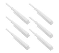6 Pièces Loquet de Placard à Ouverture par Pression | Armoire et Placard Domestiques, Application Polyvalente, Abs et Alliage de Zinc, Aimant Intégré