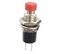 6 pièces, mini interrupteur à bouton-poussoir momentané rond, appuyez sur l'auto-réinitialisation, PBS-110,7MM, micro-interrupteurs, normalement ouvert, normalement fermé, 1NO1NC(WHITE,1NC)