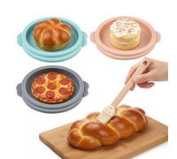 6 Pièces Moule Oeuf Air Fryer, moule rond en silicone, Mini Tartelette Moule, pour œufs de petit-déjeuner, œufs de petit-déjeuner, sandwichs, cupcakes