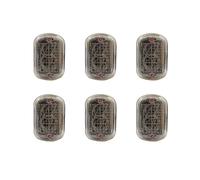 6 PièCes Nouveau Tube Lumineux IN-12 IN12 pour Horloge Lumineuse Nixie Horloge LED NuméRique avec Point DéCimal