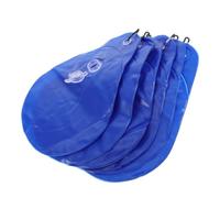 6 Pièces Paquet à Eau pour Couverture de Piscine en PVC Bleu