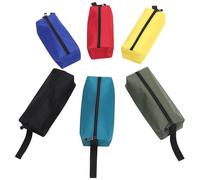 6 Pièces Paquet à Outils Imperméable avec Fermeture Organisateur | Tissu Oxford, Usage Professionnel et Bricolage, Format Pratique pour Clés et Outillage, Style Simple et Élégant