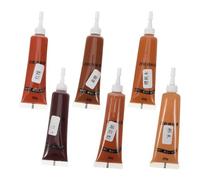 6 Pièces Pâte de Réparation pour Bois, Colmateur de Trous | Boîte à Couvercle, Finition Discrète sur Bois, pour Fenêtres et Mobilier, Usage Simple au Quotidien