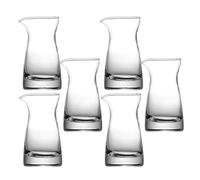 6 Pièces Pichet à Lait en Verre 80ml, Petit Verseur Cuisine