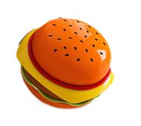 6 Pièces Plats à Tremper, Petites Assiettes à Apéritif en Forme de Hamburger, Mini Bols à Sauce Soja Empilables pour Barbecue, Collation, Dessert, Cuisine
