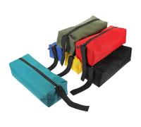 6 Pièces Pochette à Outils Petite Multifonction, en Tissu Oxford | Organisateur Portable à Fermeture Éclair, pour Tournevis et Petits Outils, Charpentier ou Plaquiste