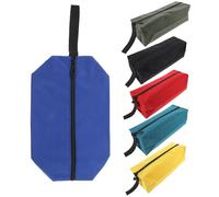 6 Pièces Pochette à Outils Zippée Imperméable en Oxford | Rangement pour Outillage, Usage Professionnel et Bricolage, Style Simple et Pratique, pour Peintres et Couleur Aléatoire