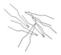 6 Pièces Présent Rentrée Embouts Métalliques pour Outils de | Acier Chrome-nickel, Compatible Stylo Pyrograveur sur Bois et Machine, Remplacement Simple, Chaleur Stable