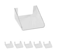 6 Pièces Protection Transparente, Cache Anti-Pluie | Plastique PP Ignifuge, Usage sans Perçage, pour Panneau D’interphone, Entrée D’immeuble, Porche