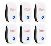 6 Pièces Répulsif Ultrason Anti Rongeurs Insectes pour Intérieur | Prise Répulsif Électronique Insectes Anti Insectes Efficace Contre Fourmis Mouches Rats Fourmis Araignées Moustiques Sûr