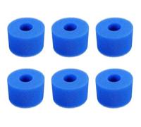 6 PièCes SéRies Piscine Mousse Filtre ÉPonge Intex S1 RéUtilisable Lavable Biofoam Nettoyant Piscine Mousse Filtre Natation