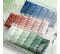 6 pièces/set Ruban correcteur carré dégradé, simple et élégant pour les étudiants, portable pour la rentrée scolaire PET