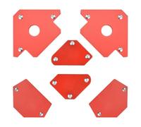 6 Pièces Support de Soudage Magnétique Multi-angles | Outil Auxiliaire de Positionnement, Fixation à Main, Réglage Angulaire, pour Assemblage et Maintien Précis