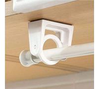 6 pièces Support pivotant à 360° extensible, crochet adhésif puissant sans perçage, barre à serviettes et support de tringle à rideaux Taille Unique,2 pièces,4 pièces,6 piècesABS
