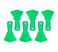 6 Pièces Truelle D'angle Intérieure et Extérieure PVC Vert | Lissage des Coins, Application Facile, Poignée Ergonomique, Outil Léger pour Enduit et Plâtrage