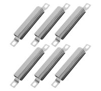 6 Pièces Tube de Raccordement pour Brûleurs de Gril à Gaz en Acier | Passage de Flamme, Chauffe Uniforme, Format 13,5x2,5x1cm, pour Barbecues Extérieurs et Réparations Domestiques