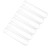 6 Pièces Tube Hydroponique en Verre 15ml, Vase Tubulaire Moderne | Usage Intérieur, Format Compact, Nettoyage Facile et Réutilisable, Observation des Racines