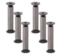 6 pièces Vis de Poignée de Couteau M4, Fixation hexagonale | Tête Plate, Trou Compatible 5mm, Attaches Réutilisables Résistantes à Corrosion pour Ateliers et Coutellerie