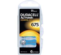 60 Piles Auditives 675 / PR44 Duracell Hearing Aid Activair