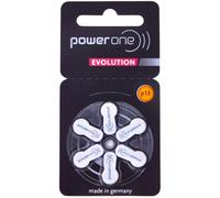 6 Piles Auditives p13 Power One Evolution Zinc-Air