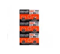6 piles Maxell LR41-AG3